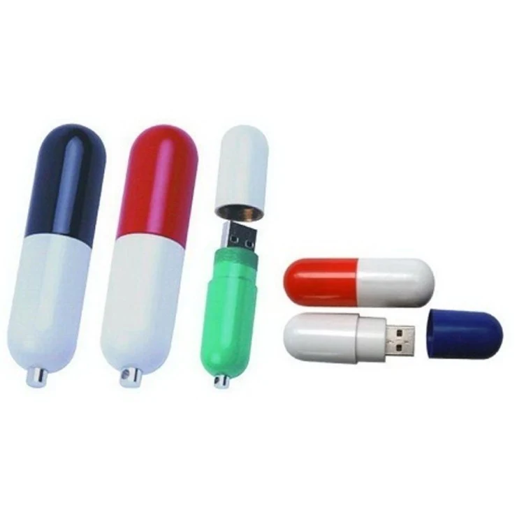 2 GB Pill Shape USB Drive 1