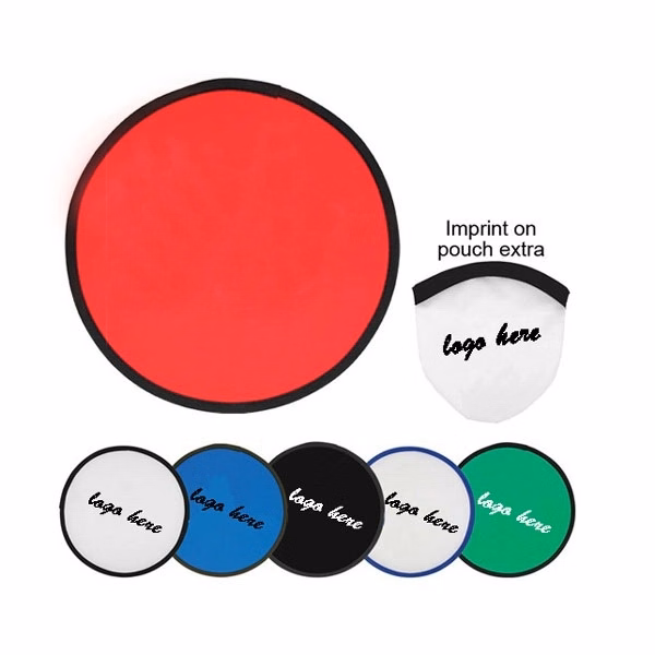 Promotional  Nylon Flying Disc with Pouch