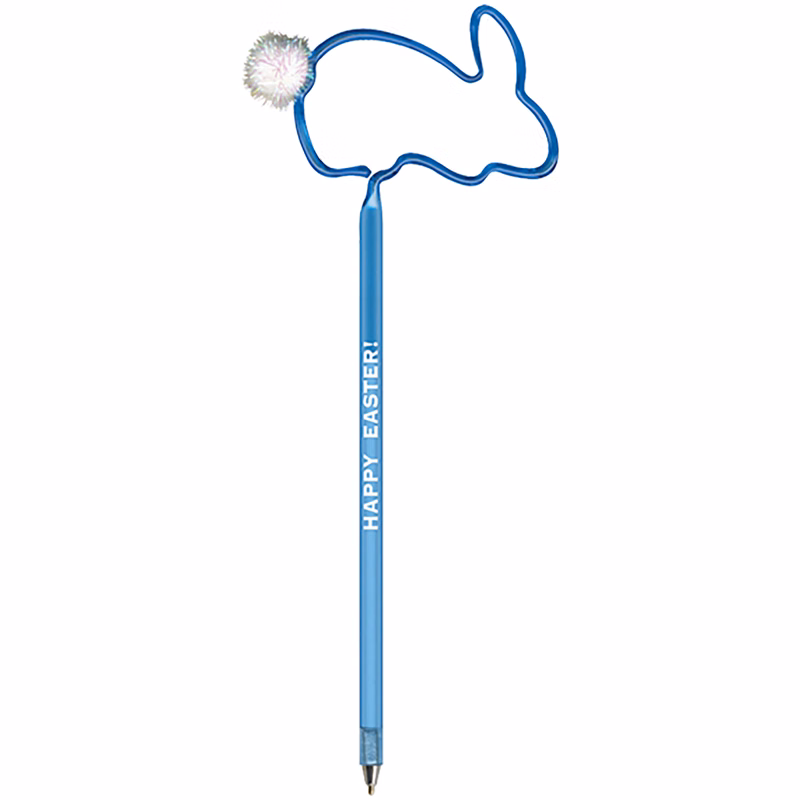 Rabbit with Cottontail Inkbend Standard, Bent Pen