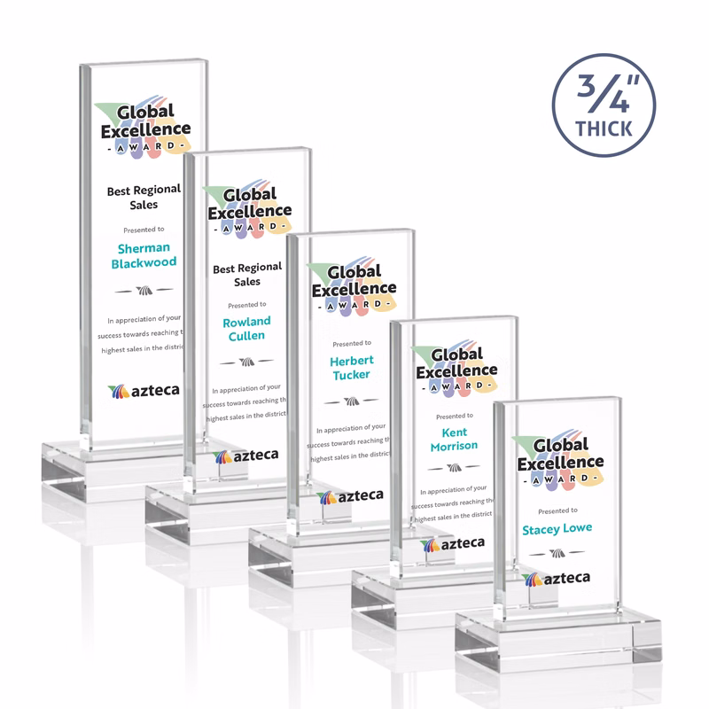 Holmes VividPrint™ Award - Clear