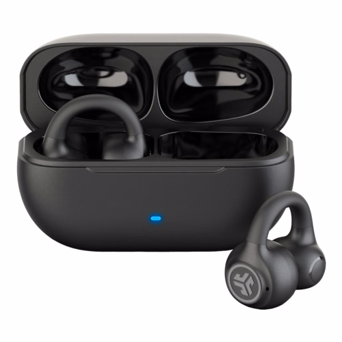 JLab Flex Open Wireless Earbuds - Black