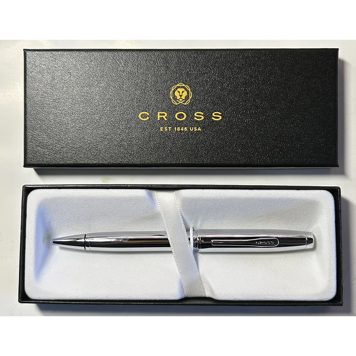 Coventry Polished Chrome Ballpoint Pen Pen Made by Cross 1