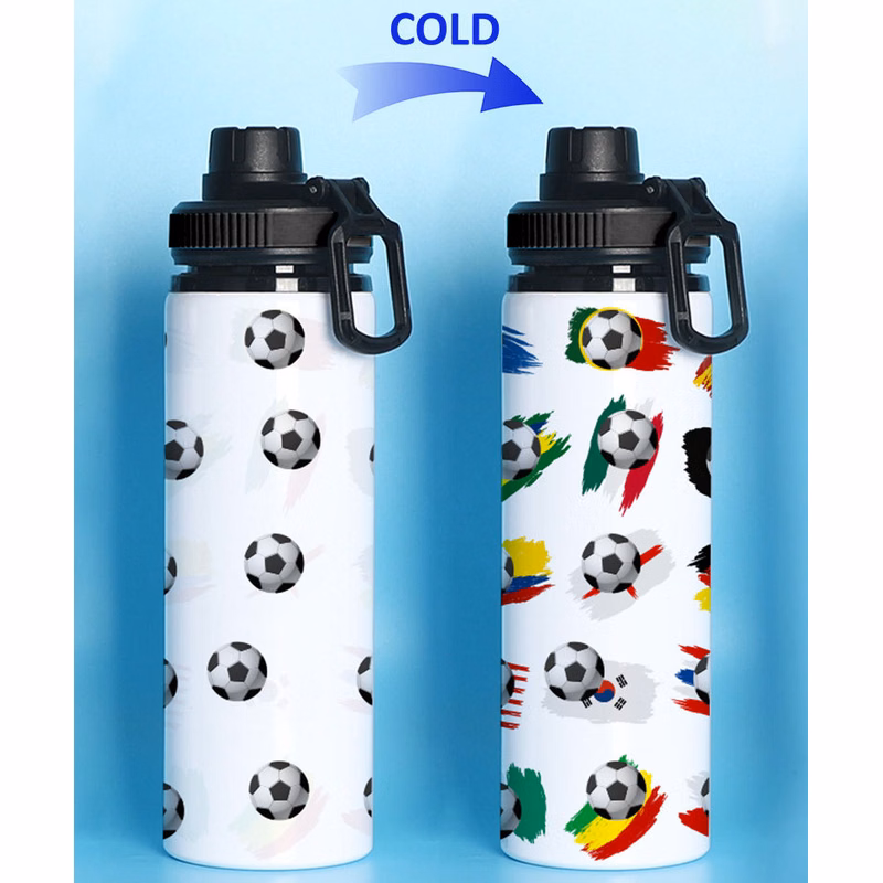 Color Changing Cup Sports Water Bottle