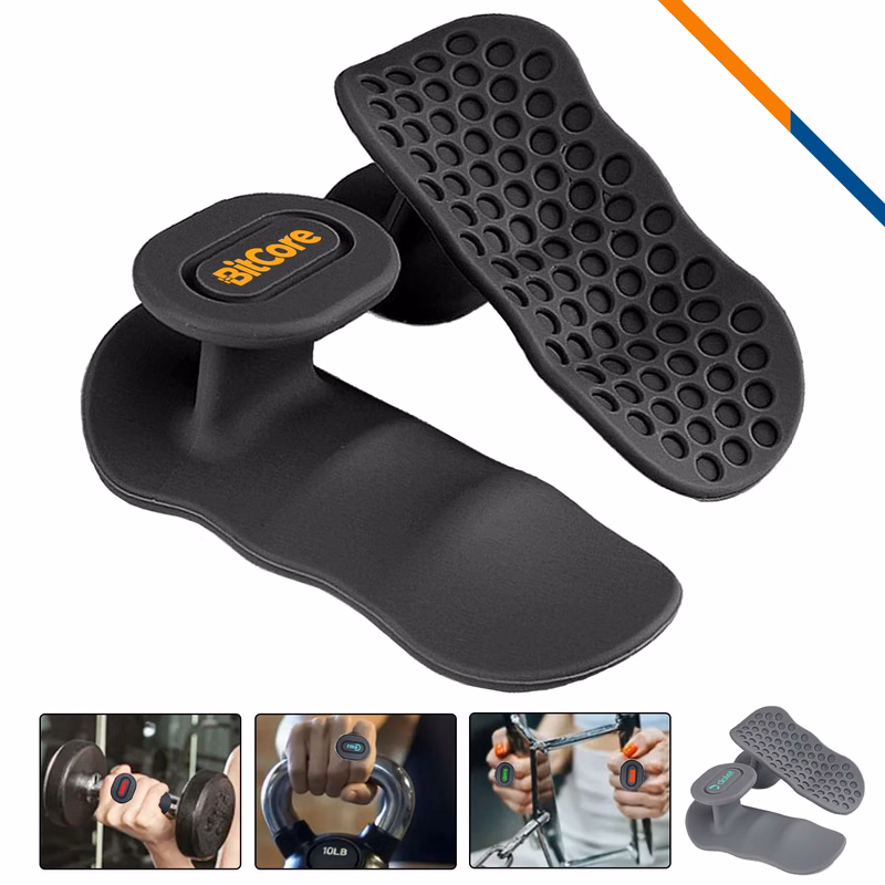Paz Silicone Non Slip Gym Fingerless Hand Grips