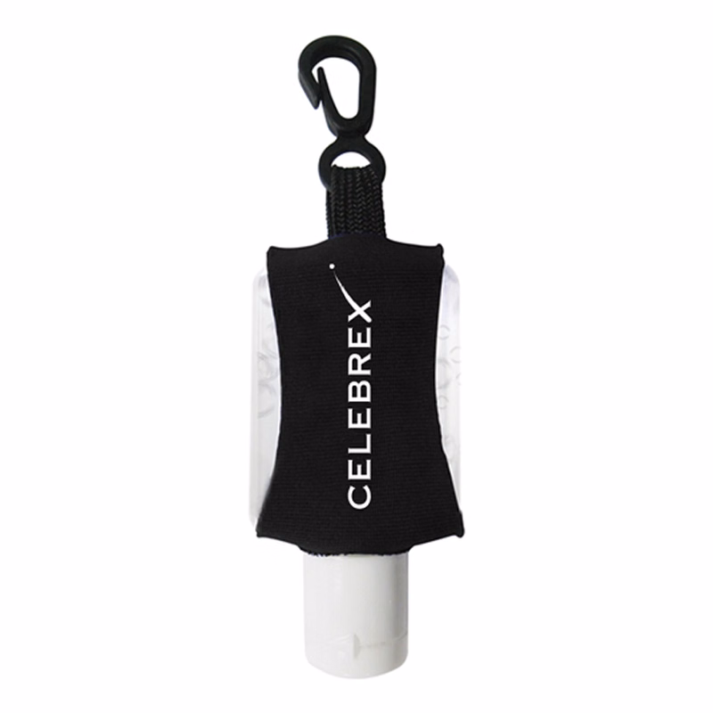 Hand Sanitizer Bottle Holder w/ Carabiner
