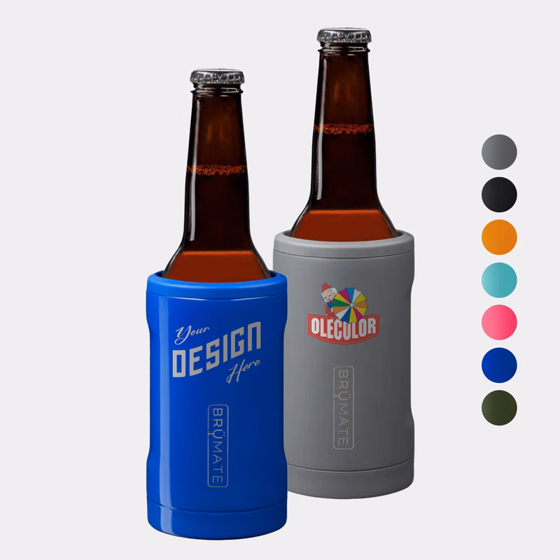 12 oz BruMate® Stainless Steel Insulated Hopsulator Bottle Cooler