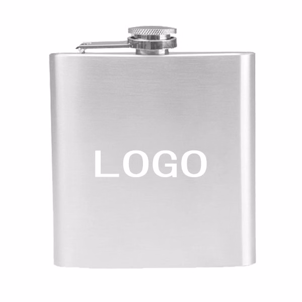6 oz. Stainless Steel Hip Flasks