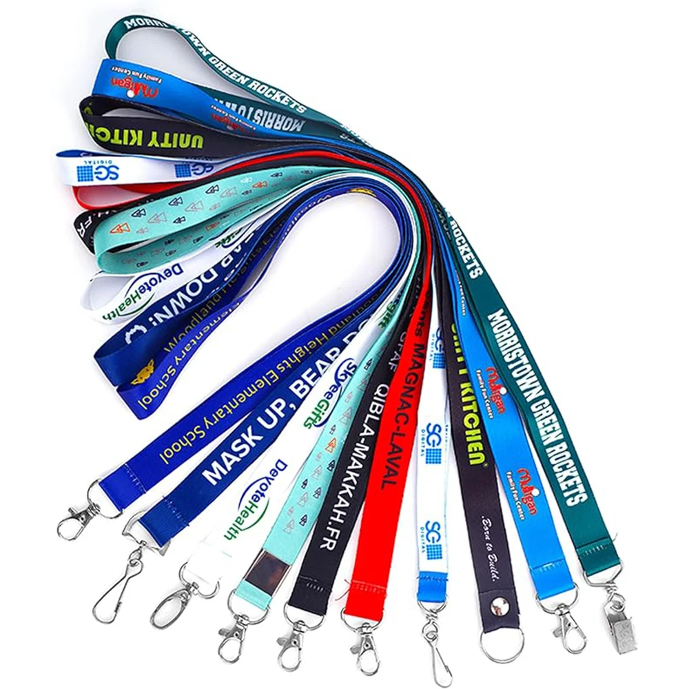 5/8" Single Ended Dye-Sublimation Lanyard 36" Length 1