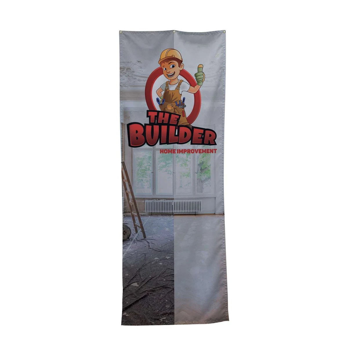 36"W x 96"H Pipe and Drape Banner Kit 1