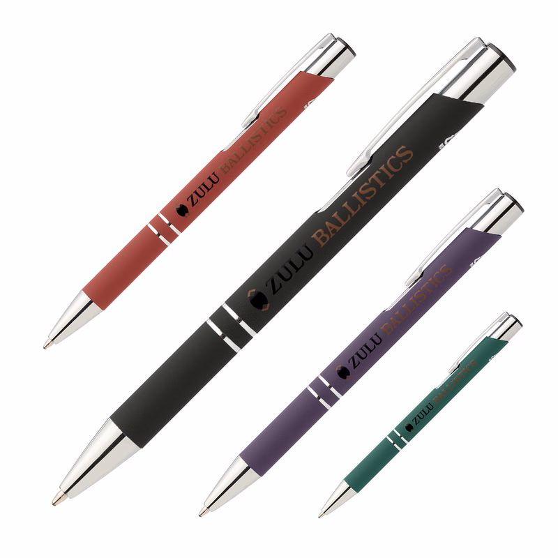 Vogue Matte Recycled Aluminum Pen (Full Color Imprint)