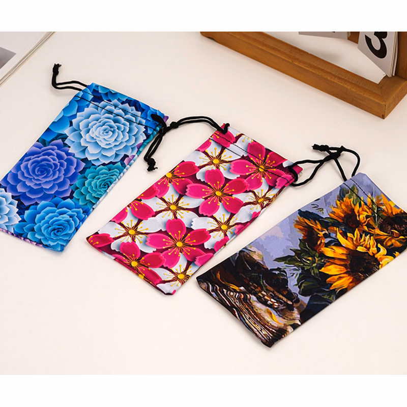 Custom Small Microfiber Pouch
