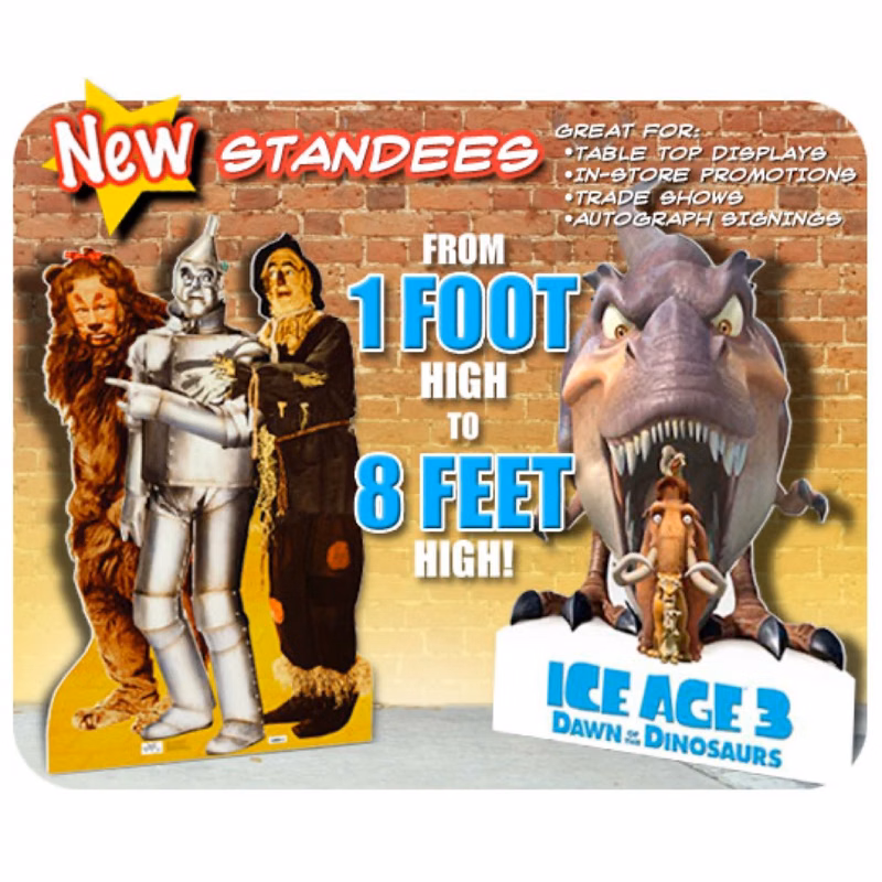 Corrugated Plastic Standees Signs (16"x24")