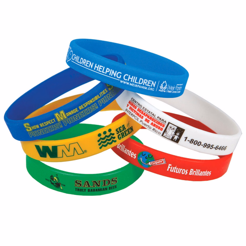 Awareness Bracelet 1/2" Screen Printed