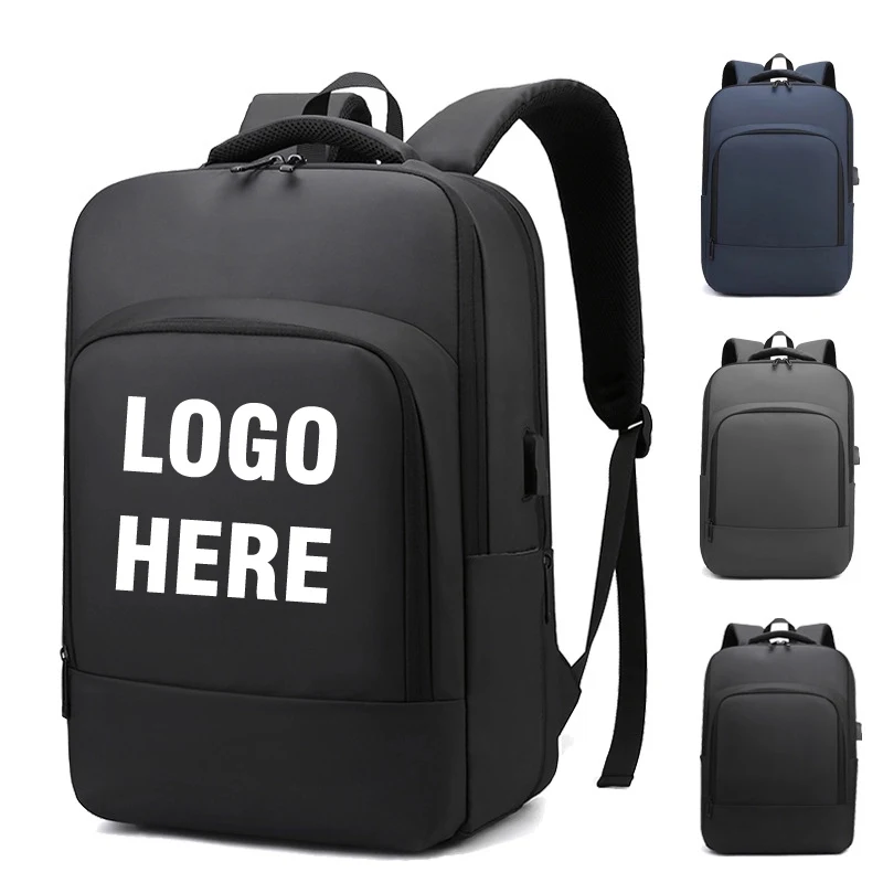 Custom Business Laptops Backpack with USB Charging Port 1