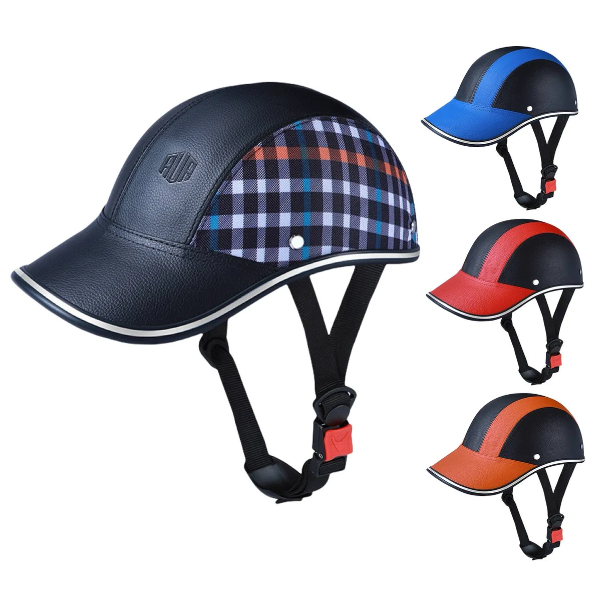 Plaid Pattern Safety Helmet 1