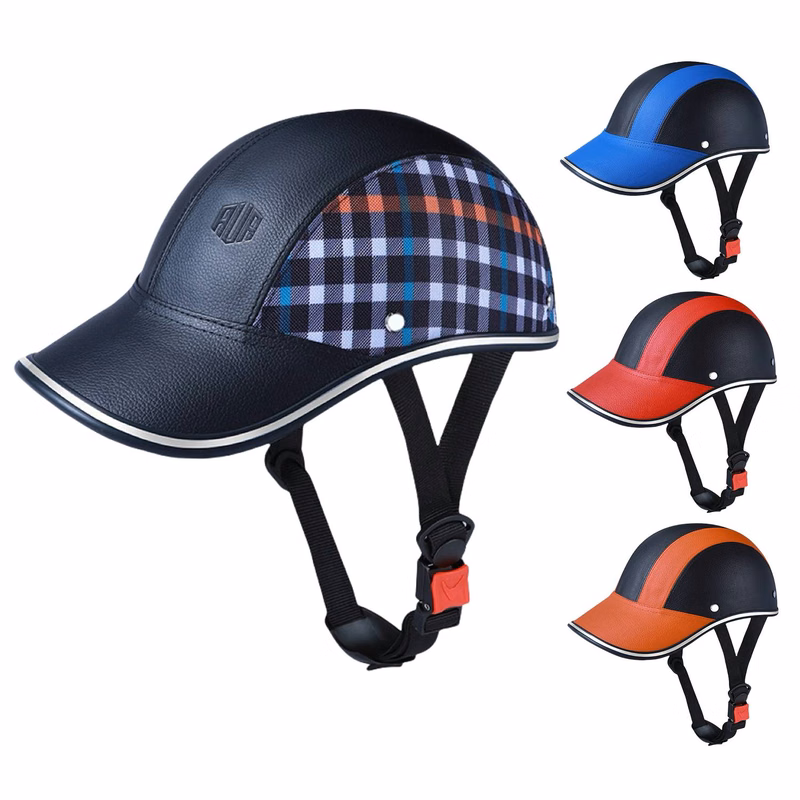 Plaid Pattern Safety Helmet