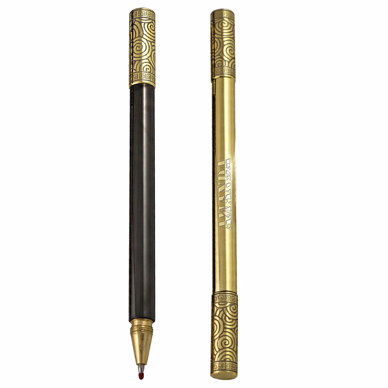 Metal Cloud Pattern Ballpoint Pen