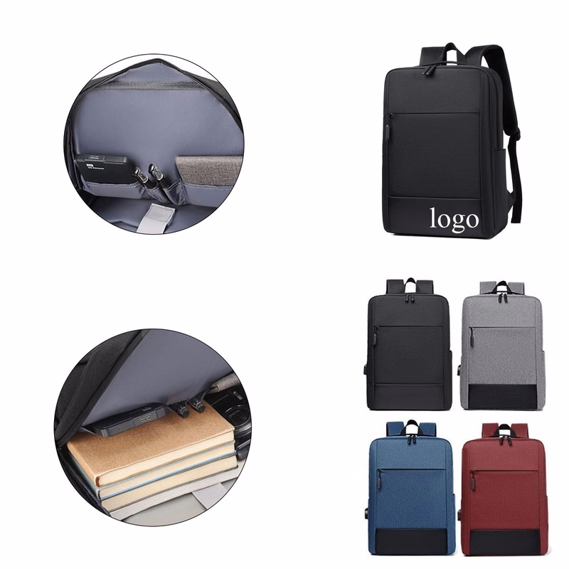 Spliced Large Capacity Student Laptop Backpack