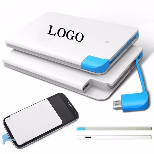 Credit Card Power Bank - 2500 mAh