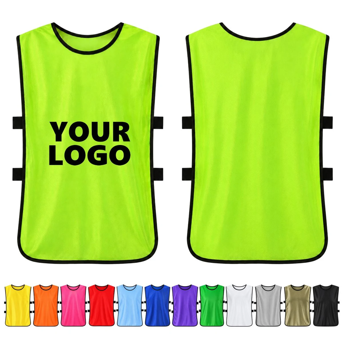 Elastic Side Polyester Scrimmage Training Vest 1