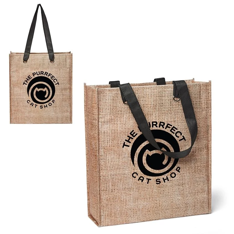 Non-Woven Jute "Look" Tote 1
