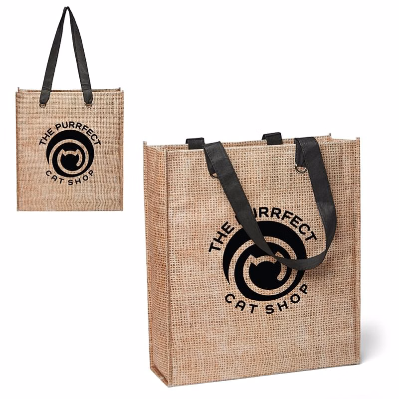 Non-Woven Jute "Look" Tote