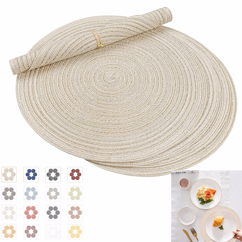 14 Inch Round Placemats