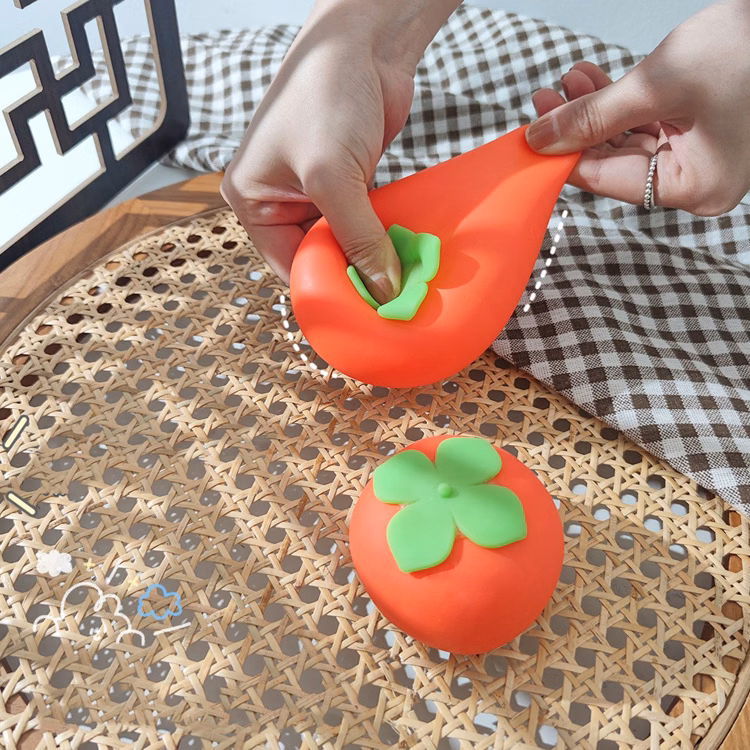 Stretchy Persimmon Stress-Relief Toys