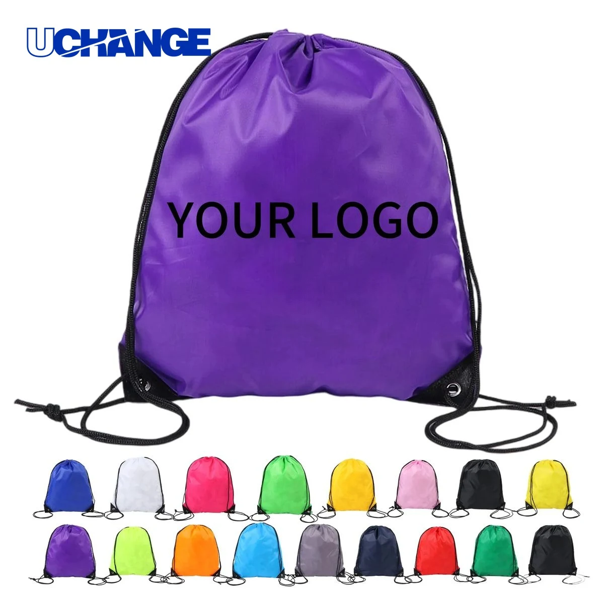 Polyester Drawstring Backpack Organizer with Reinforced Stitching 1