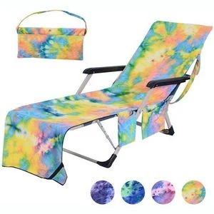 Chaise Lounge Chair Towel Cover 1