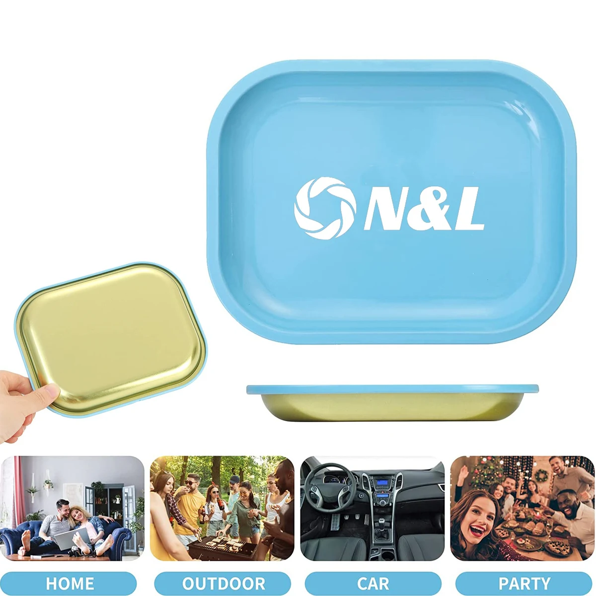 Metal Rolling Tray 1