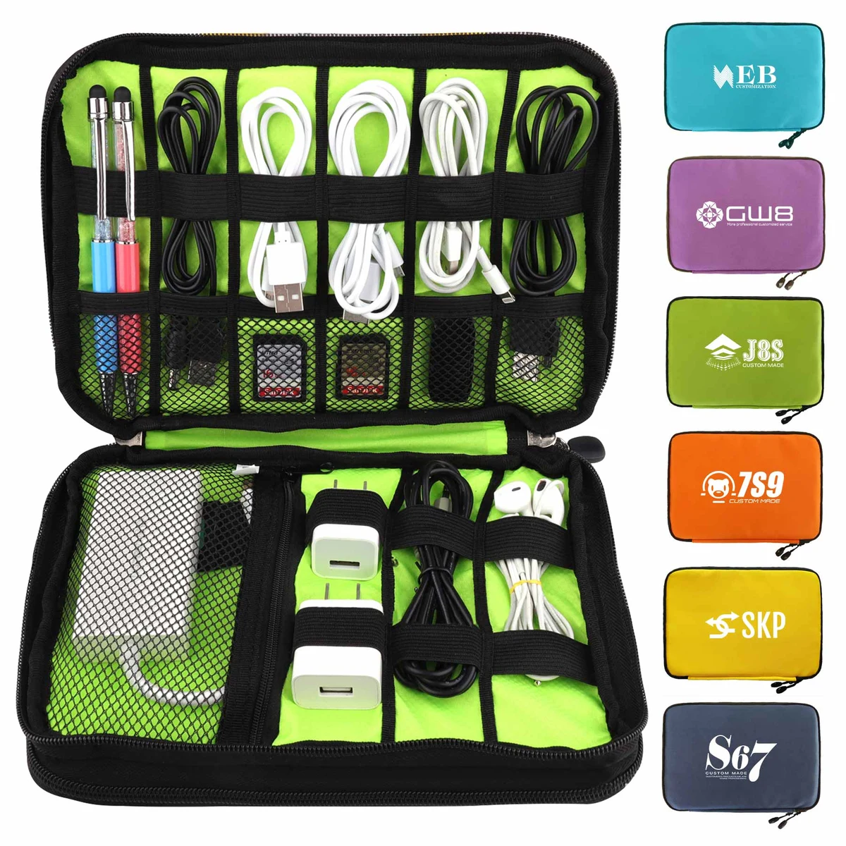 Travel Cable OrganizerPouch 1