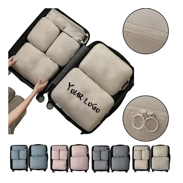 6 Set Packing Luggage Organizer Bags Cubes For Travel 1