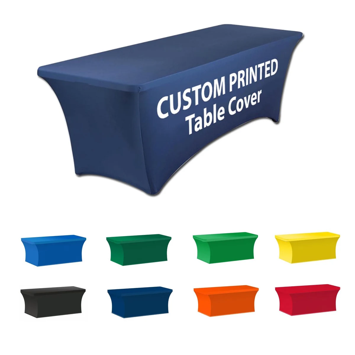 6' Stretch Fitted Table Cover 1