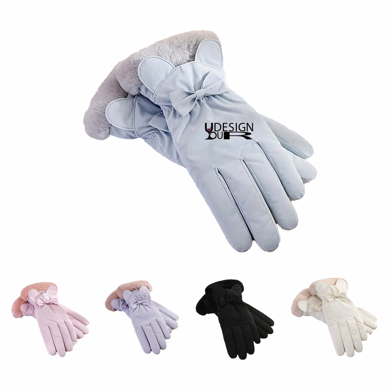 Women Winter Gloves Insulated Waterproof Touchscreen Fleece