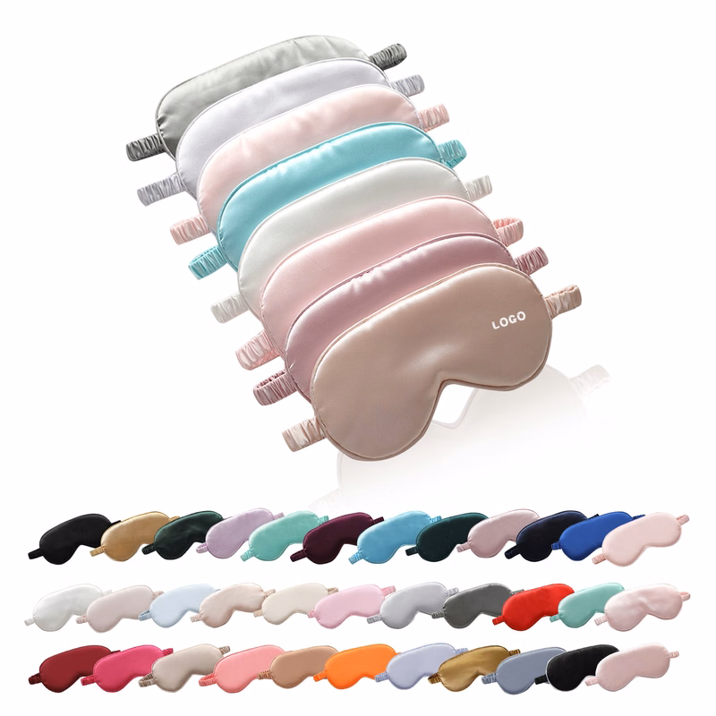 Double-Sided Imitation Silk Blackout Eye Mask