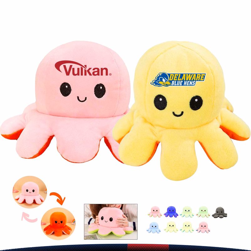 Flip Octopus Stuffed Toy