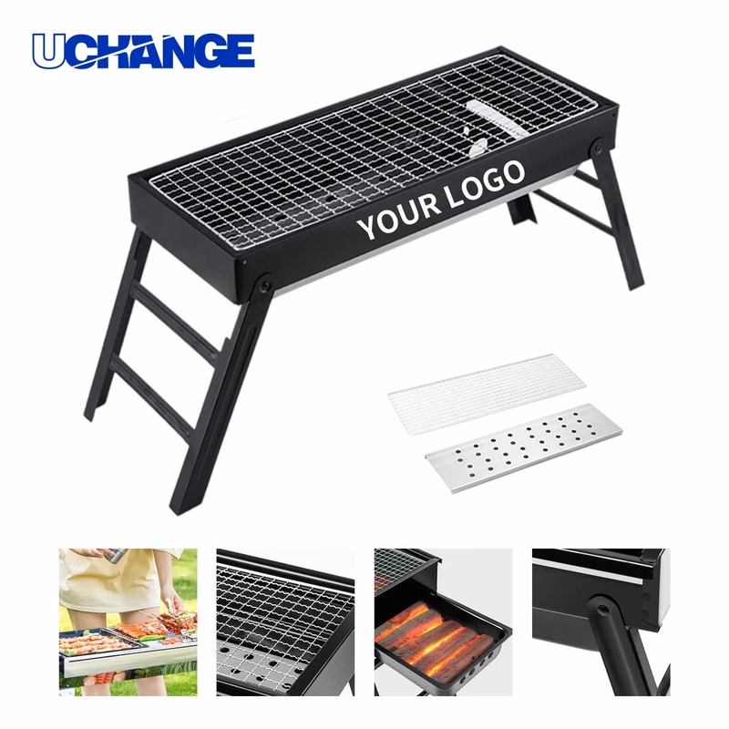 Folding Charcoal Grill for Outdoor Cooking