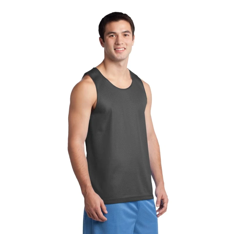 Sport-Tek PosiCharge Classic Mesh Reversible Tank. 1