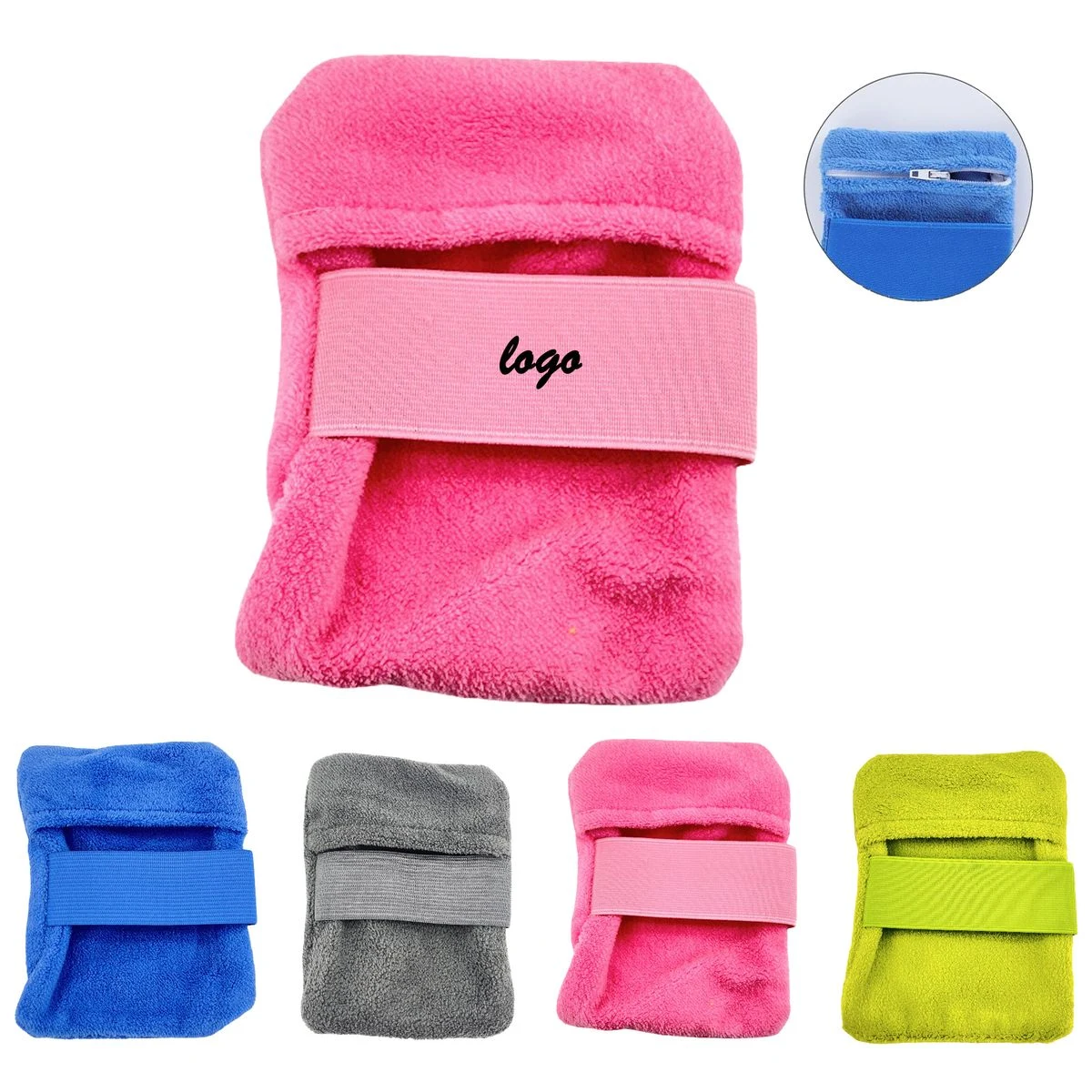 Custom Branded Microfiber Beach Sand Removal Pouch 1