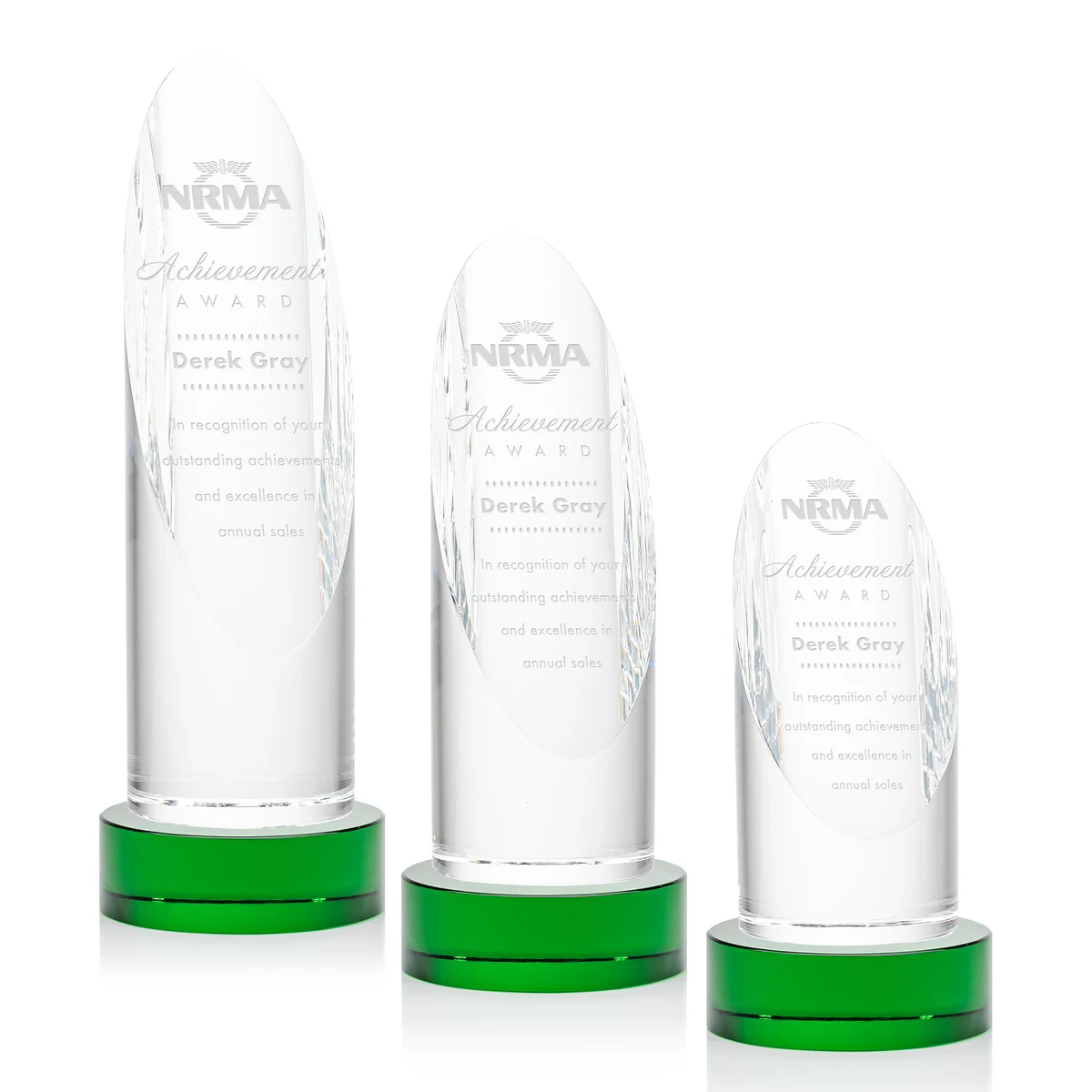 Lauder Award on Base - Green 1