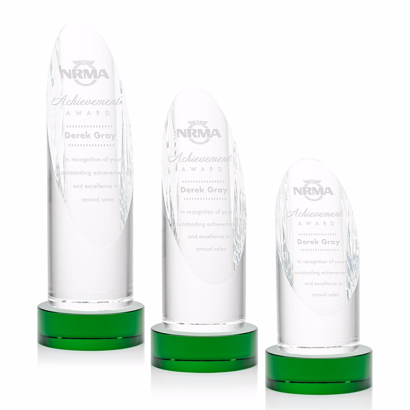 Lauder Award on Base - Green