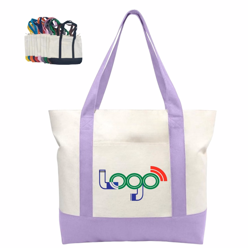DIY Canvas Tote Bag With Handles
