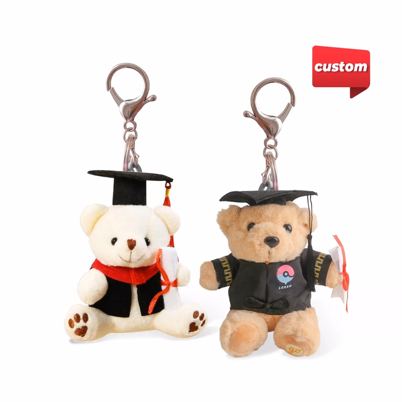 Custom Graduation Bear Keyrings