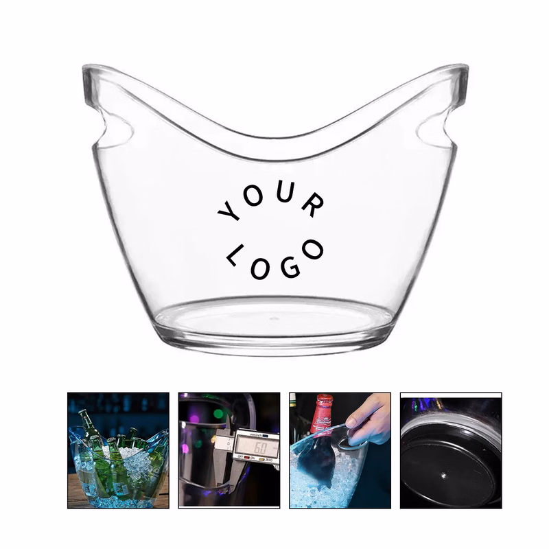 8L Clear Acrylic Ice Bucket