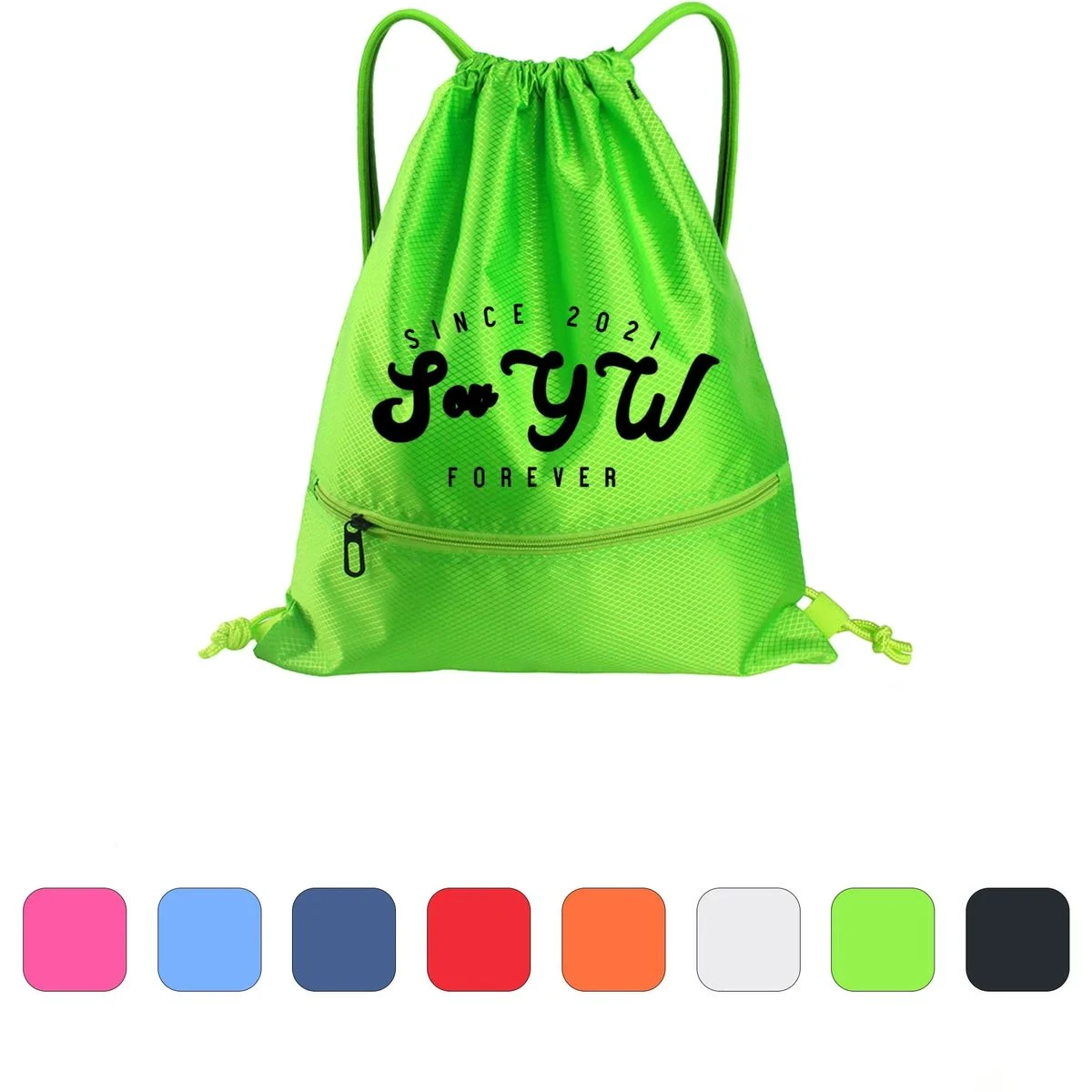 600D Deluxe Customized Drawstring Shoulder Bag 1