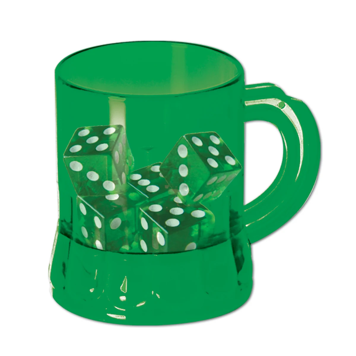 St. Pat's Mug Shot W/Dice 1