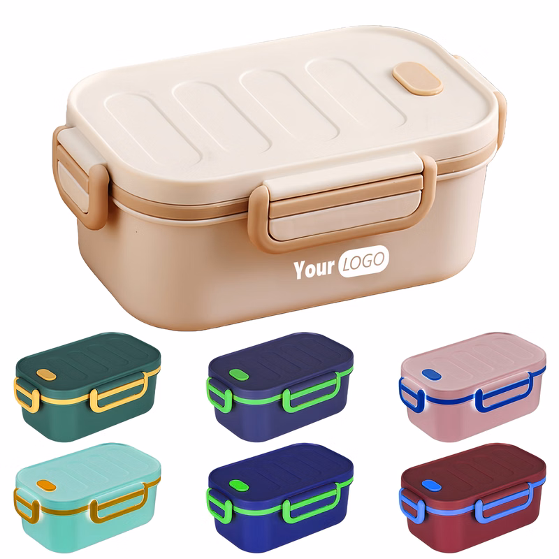 Pp Portable Food Container With Double-Locking Clips For Freshness