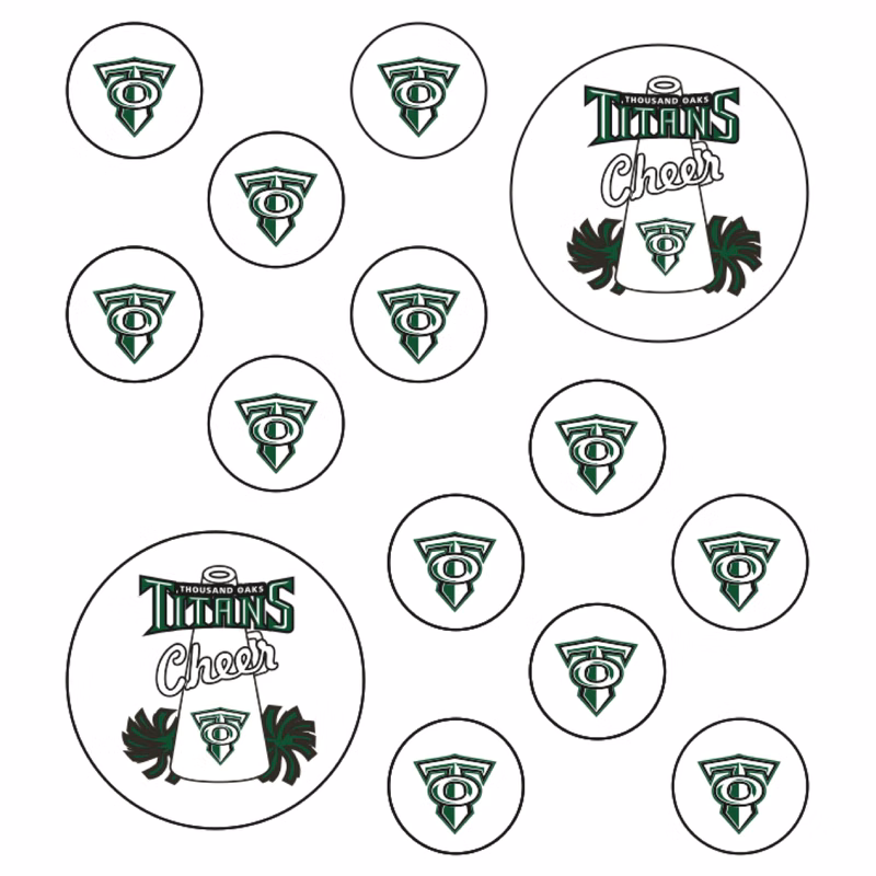 Fingernail Peel & Stick Tattoo Sheets 2.5" x 3" sheet