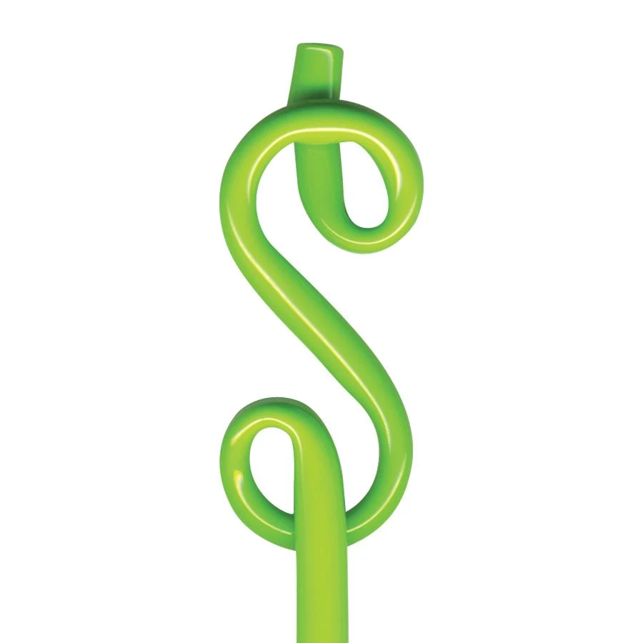 Dollar Sign 1 Inkbend Standard, Bent Pen 1